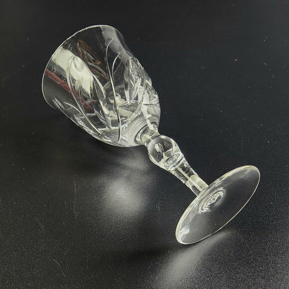 Vintage - Claret Wine Marlborough by Stuart - Single - 5 5/8" Tall - Chipped - Picture 5 of 9